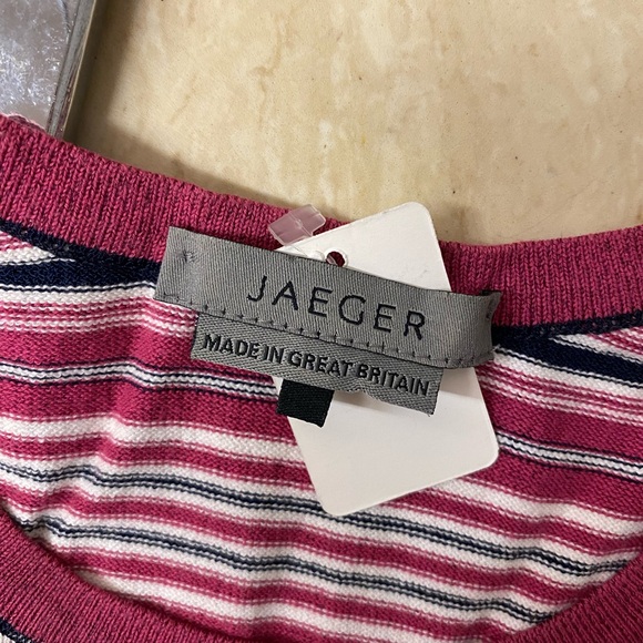 Vintage Jaeger Striped Top, M - Picture 3 of 4